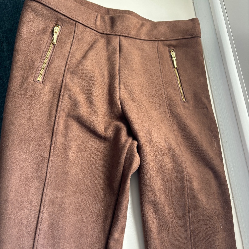 NWT JANIE and JACK | faux suede pants size 16